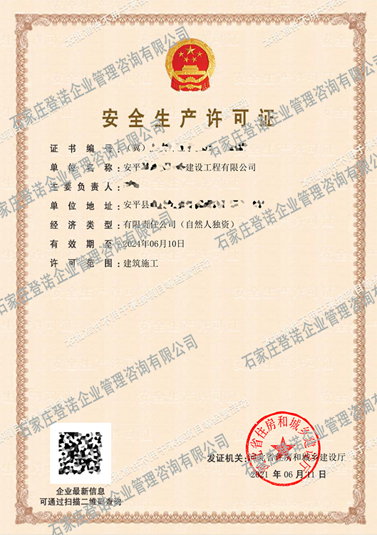 施工勞務資質辦理成功案例電子版